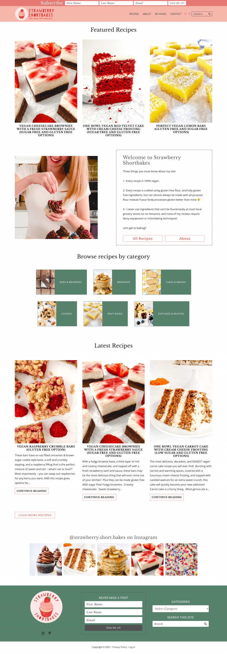 Strawberry Shortbakes