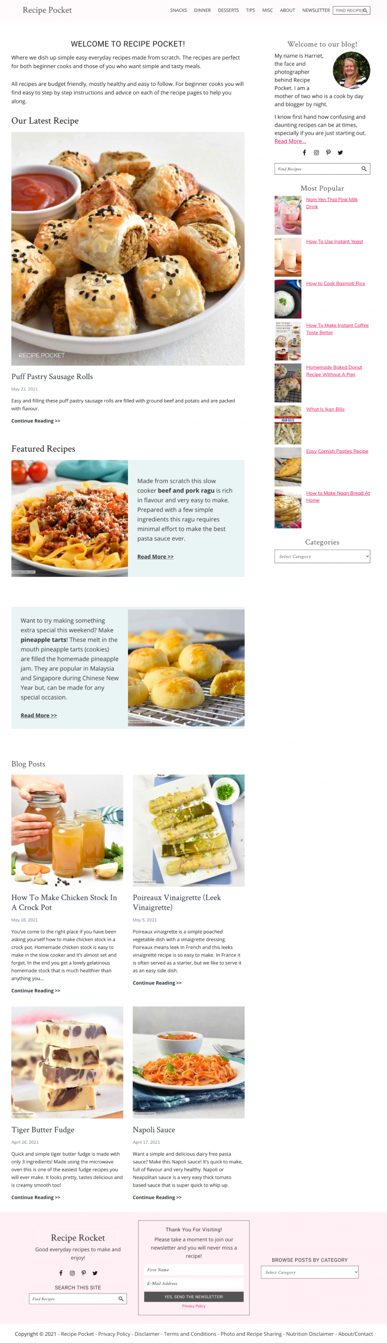 Recipe Pocket