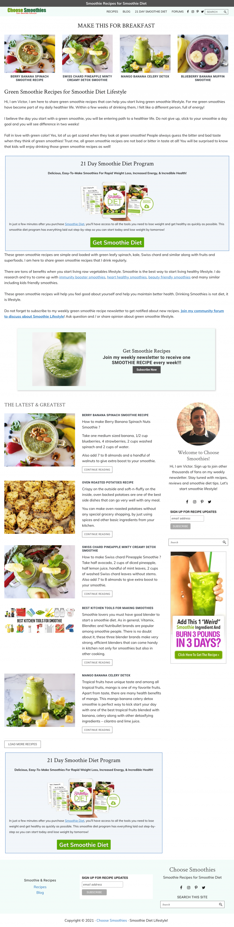 Choose Smoothies